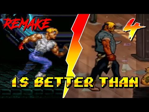 5 Reasons Why Streets of Rage Remake is Better than Streets of Rage 4