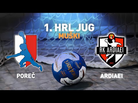 Poreč 2 vs Ardiaei | 11. kolo | 1. HRL Jug - Muški