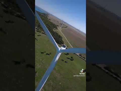 The best view wind farm in South Australia? #travel #adventure #nature #drone #fpv #southaustralia