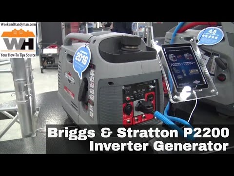 Briggs & Stratton P2200 Inverter Generator Camping Electricity | Weekend Handyman