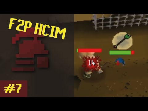 F2P HCIM #7 - Obor The Hill Giant Boss!