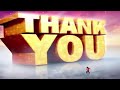 Thank You DVD Logo Slow Motion