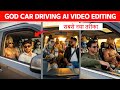 GOD In Car Trending Reels Editing Bhagwan Ji Driving Car Ai Video Editing God In Car Trend Edit