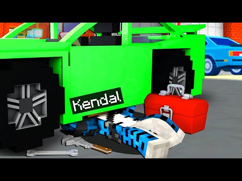 KENDAL DIVENTA UN MECCANICO SU MINECRAFT