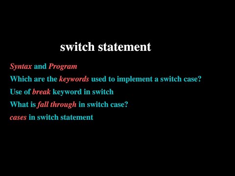 Switch Statement In Java With Syntax And Programhindi Placement Java Course