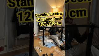 Devoko Electric Standing  Desk 120 x 60 cm  cheap amazon desk #short #shorts #officesetup #office