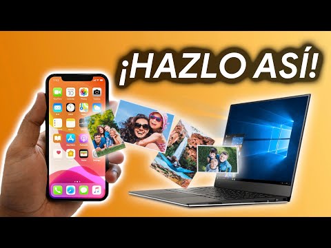 CÓMO pasar FOTOS de iPhone al PC!