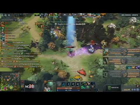 Fnatic.iceiceice and DJ with the drop item BM vs Tspirit