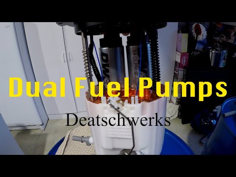 Fuel System Mod Part 3 Deatschwerks (pump install)