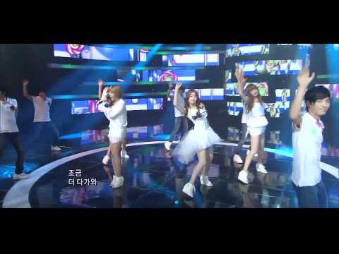 [Full HD][Live] After School Blue - Wonde Boy @ 110731 INKIGAYO(인기가요)