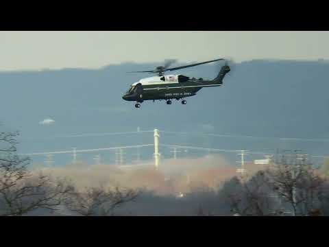 The *NEW* Marine One VH-92 Patriot helicopter