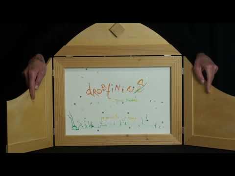 Kamišibaj predstave za otroke. Črta, Medved in miška ter Drobtinica