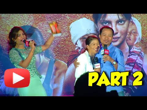 Mary Kom's Husband Proposes Her At The Mary Kom Music Launch | Part-2