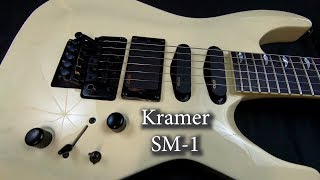 Video thumbnail for Kramer SM-1 in Antique White w/EMGs | Kramer is BACK! by Steve from Boston