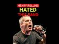 The Band Henry Rollins HATED With Passion #trending #shorts #music #u2 #henryrollins