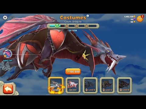 DRAGULA COSTUME ! (DRACONIS) UNLOCKED - Hungry Dragon