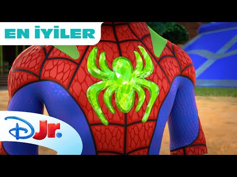 🦕 En İyi Dino-Ağ Değişimleri | Marvel Spidey ve İnanılmaz Arkadaşları | @DisneyPlusTR