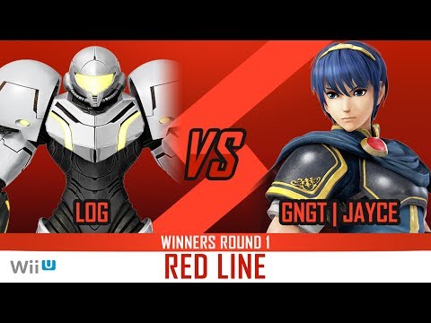 Red Line Smash Week 21 - GnGt | Jayce (Marth) Vs. LOG (Samus /Cpt. Falcon)