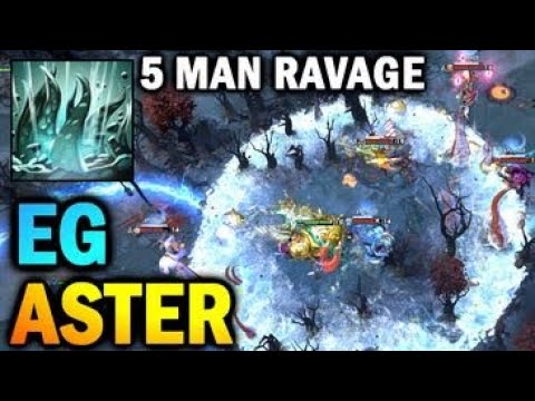 EG vs ASTER — Beautiful 5 Man RAVAGE TI10