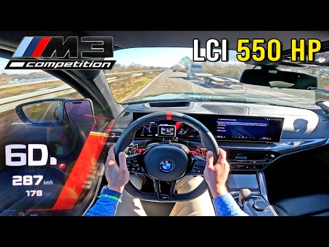 2025 BMW M3 Competition Touring G81 // 0-100 100-200 & TOP SPEED!