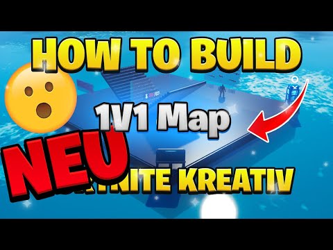 FORTNITE KREATIV 1V1 MAP BAUEN😧(2025)(DE)(NEU)