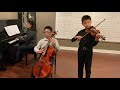 Jesu, Joy Of Man’s Desiring - Bach - Violin, Cello, Piano Trio