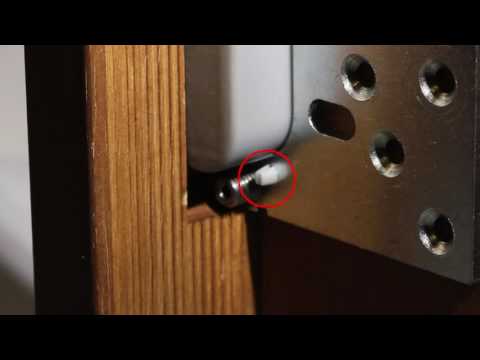 Charnière invisible 180° à entailler - KUBICA 2400 KOBLENZ