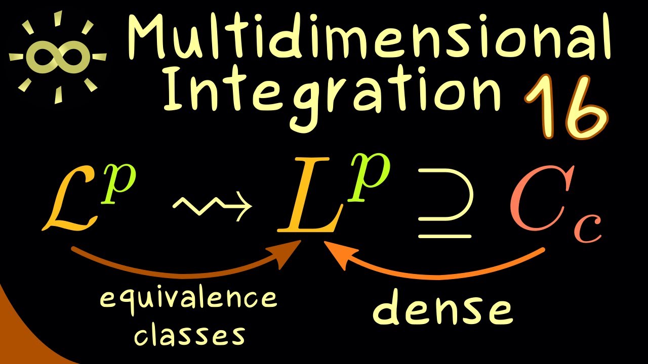 Multidimensional Integration 16 | Lᵖ-Spaces [dark version]
