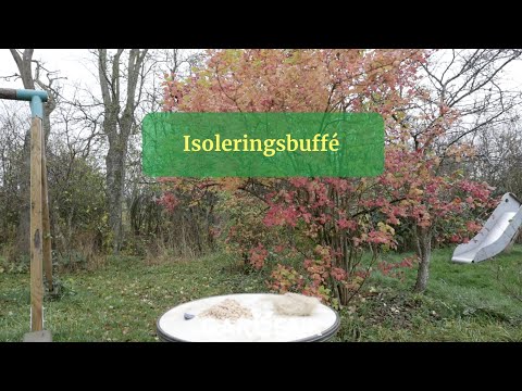 Isoleringsbuffé - Trädgårdshacks med GardenR