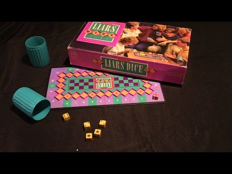 Jeremy Reviews It... - Liar's Dice Board Game Review - Spiel des Jahres 1993