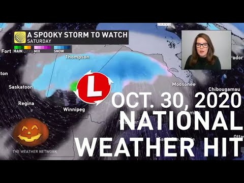 Here's the Halloween Weather Forecast Across Canada | October 30, 2020