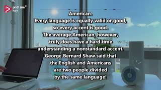 Fluency - Day 09 - Why is may accent so bad