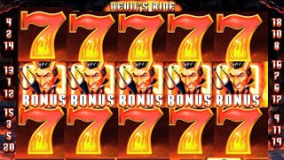 🔥😈 BIG WIN 🎰 Devil's Ride Slot - Fiery Bonus Adventure on SYNOT! 🤑