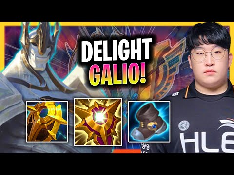 DELIGHT IS READY TO PLAY GALIO! | HLE Delight Plays Galio Support vs Rakan!  Season 2025