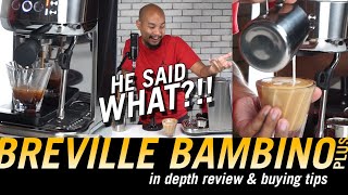 WORTH IT? Breville BAMBINO Plus Deep Review: Espre