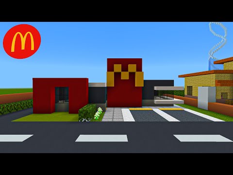 Fast Food Build in Minecraft