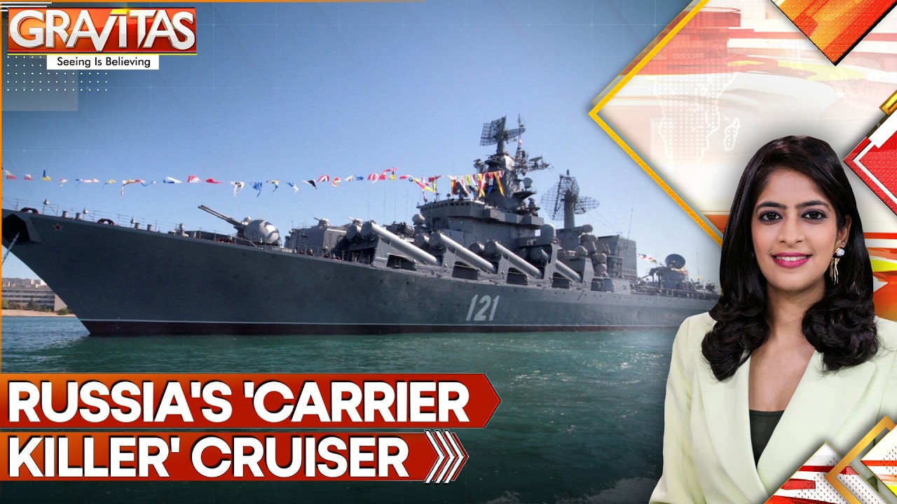 Russian Cruiser Varyag Stands Out in China Drills | GRAVITAS