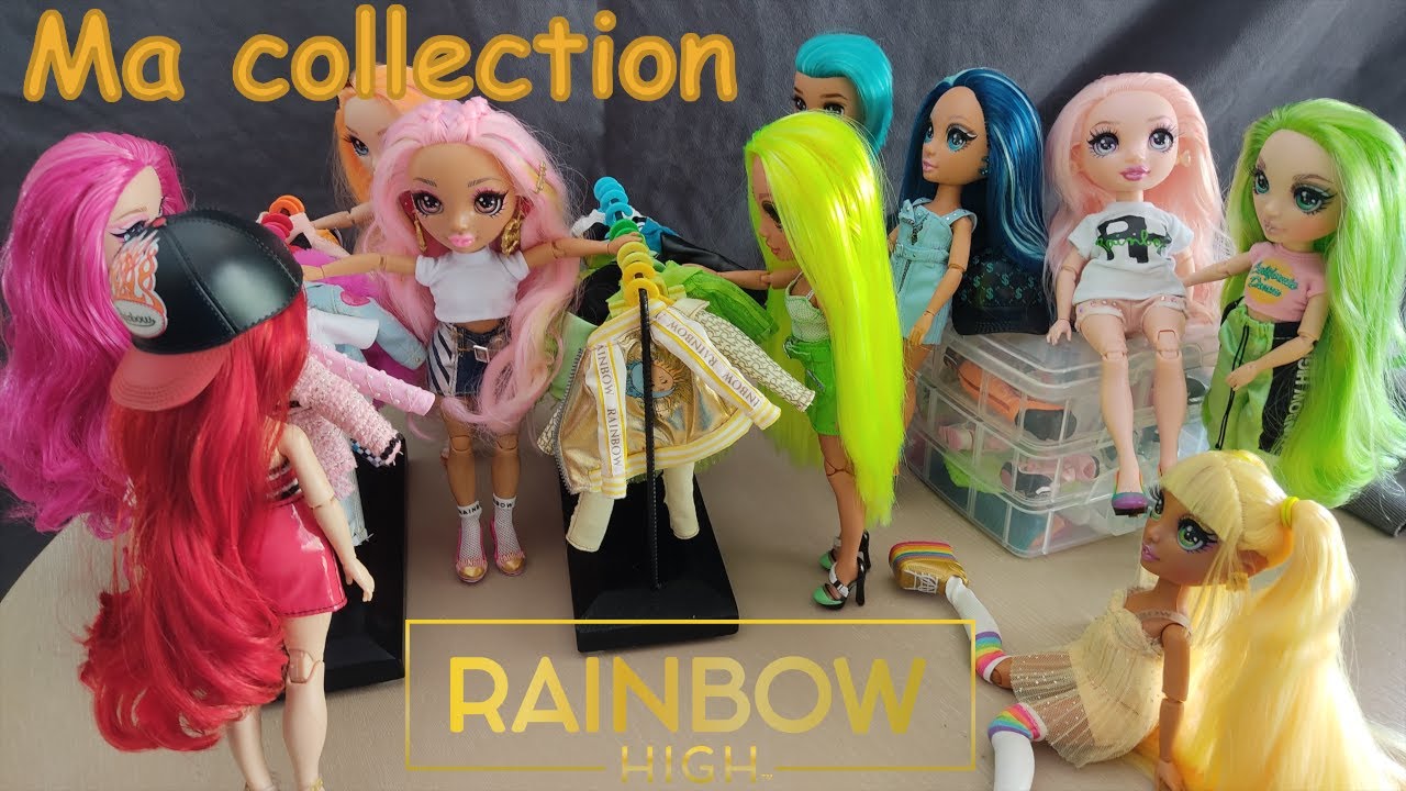 Ma Collection Rainbow High + Organisation Vêtements et Accessoires + Futures Ouvertures