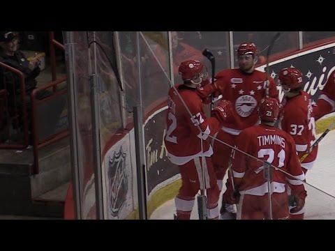 Late goals lift Hounds over Saginaw