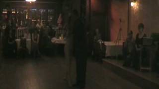Enriqueta Kleinman and Ray Barbosa dance at Los Besos Milonguita in Chicago