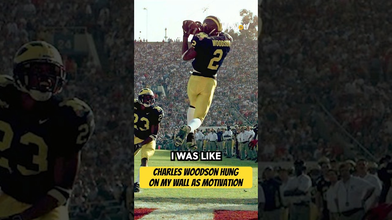 Charles Woodson was a baddd man on the field 💨 RC opens up on his idols