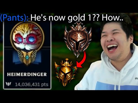 14 Million Points Heimerdinger actually got Gold 1 from being Silver 4.. this is how he did it