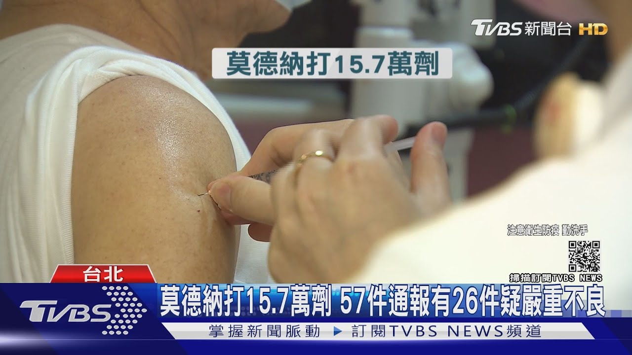 打莫德納症狀「注射處疼痛」近8成　疲倦、頭痛7日內緩解