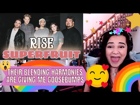 RISE (Katy Perry Cover) by SUPERFRUIT | Vocal Coach and Opera Singer REACTION LIVE