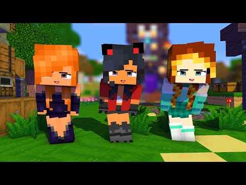 APHMAU ULTIMA POI POI GIRL CREW LUCINDA AND KIM - MINECRAFT ANIMATION #shorts