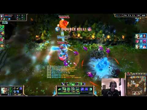 TSM Bjergsen - Riven 1vs5 on Ranked 5s (NA)