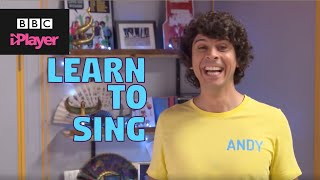How to Sing (beginner lesson) | Andy and the Band Music Tutorial | CBBC