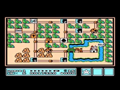 Super Mario Bros 3: Nintendo (NES) Full Playthrough FAST!