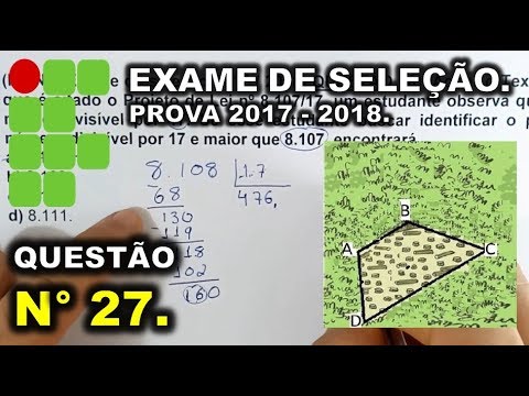 IFRN 2017 | EXPRESSÃO ALGÉBRIGA - ÁREA TRAPÉZIO  (Questão N° 27 Resolução) | Correção Completa.