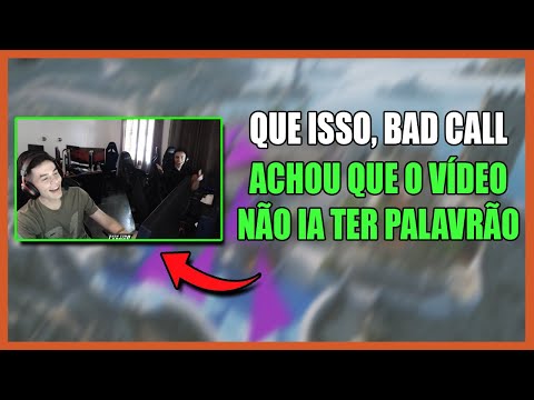 LAGONIS SE ASSUSTANDO COM O PALAVRÃO NO VÍDEO DO PODPAH - R6 CLIPES